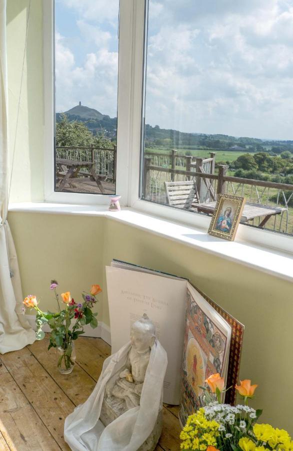 Healing Waters Sanctuary For Exclusive Private Hire And Self Catering Board, Vegetarian, Alcohol & Wifi Free Retreat In Glastonbury Ngoại thất bức ảnh